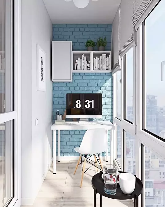 Sêwirana Balona Loft: Meriv çawa cîhê piçûk rast çêke 8059_13