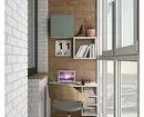 Loft Balcony Design: Sådan laver du et lille rum korrekt 8059_44