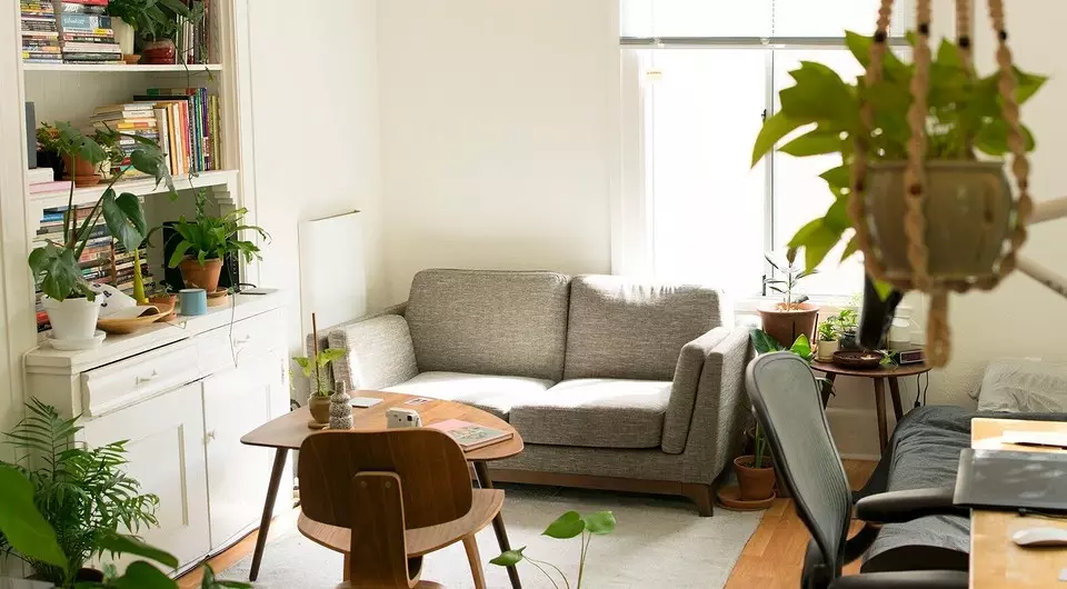 9 Fordelene i livet i en liten leilighet som du ikke tenkte på