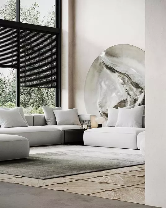 Rizika ar ne? Baltoji sofa interjere (35 nuotraukos) 80_12