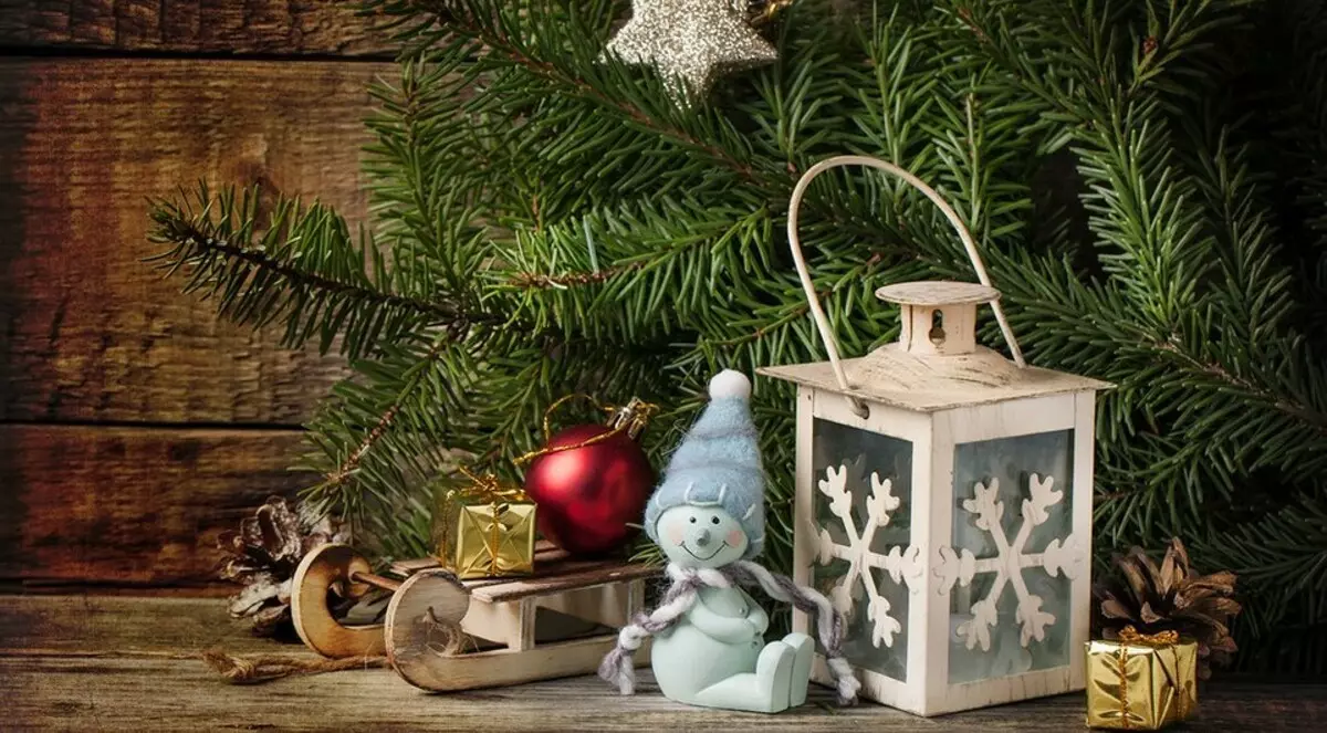 6 Antitrands dalam dekorasi pohon Natal dan dekorasi rumah untuk tahun baru