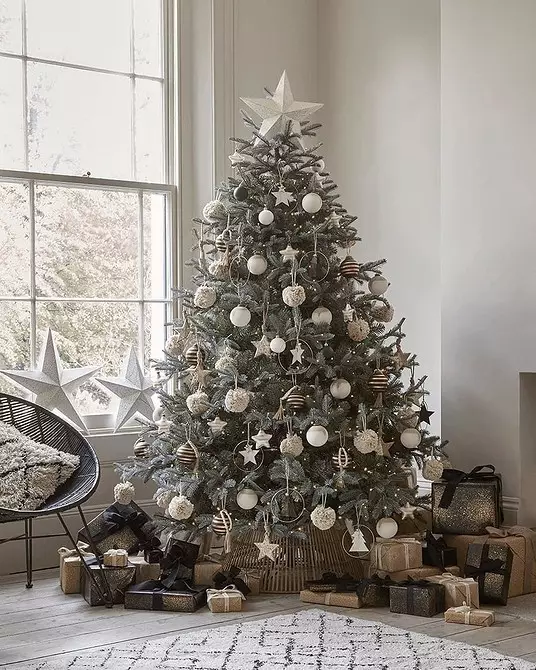 6 antiditrands în decorarea pomului de Crăciun și decorarea casei pentru noul an 811_30