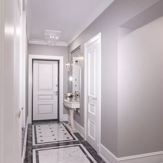 Како да го организирате таванот во ходникот: 3 модерни опции 8138_73