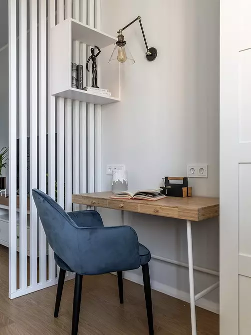 Apartamento de um quarto com quarto e mobília IKEA 814_39