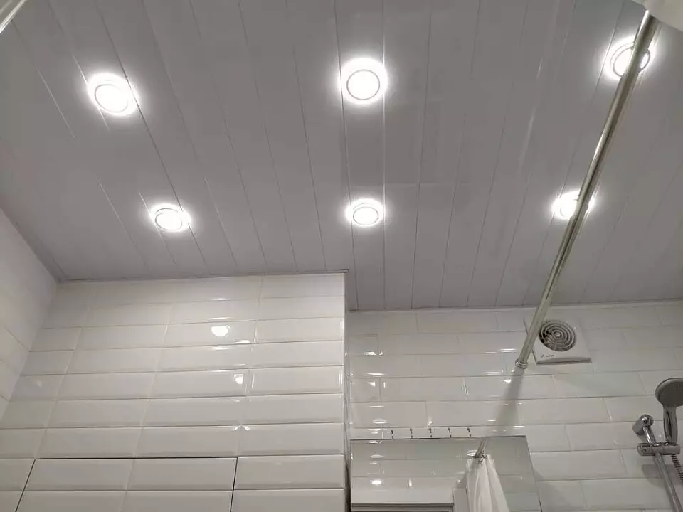 在浴室的天花板上確認塑料面板：逐步說明 8166_3