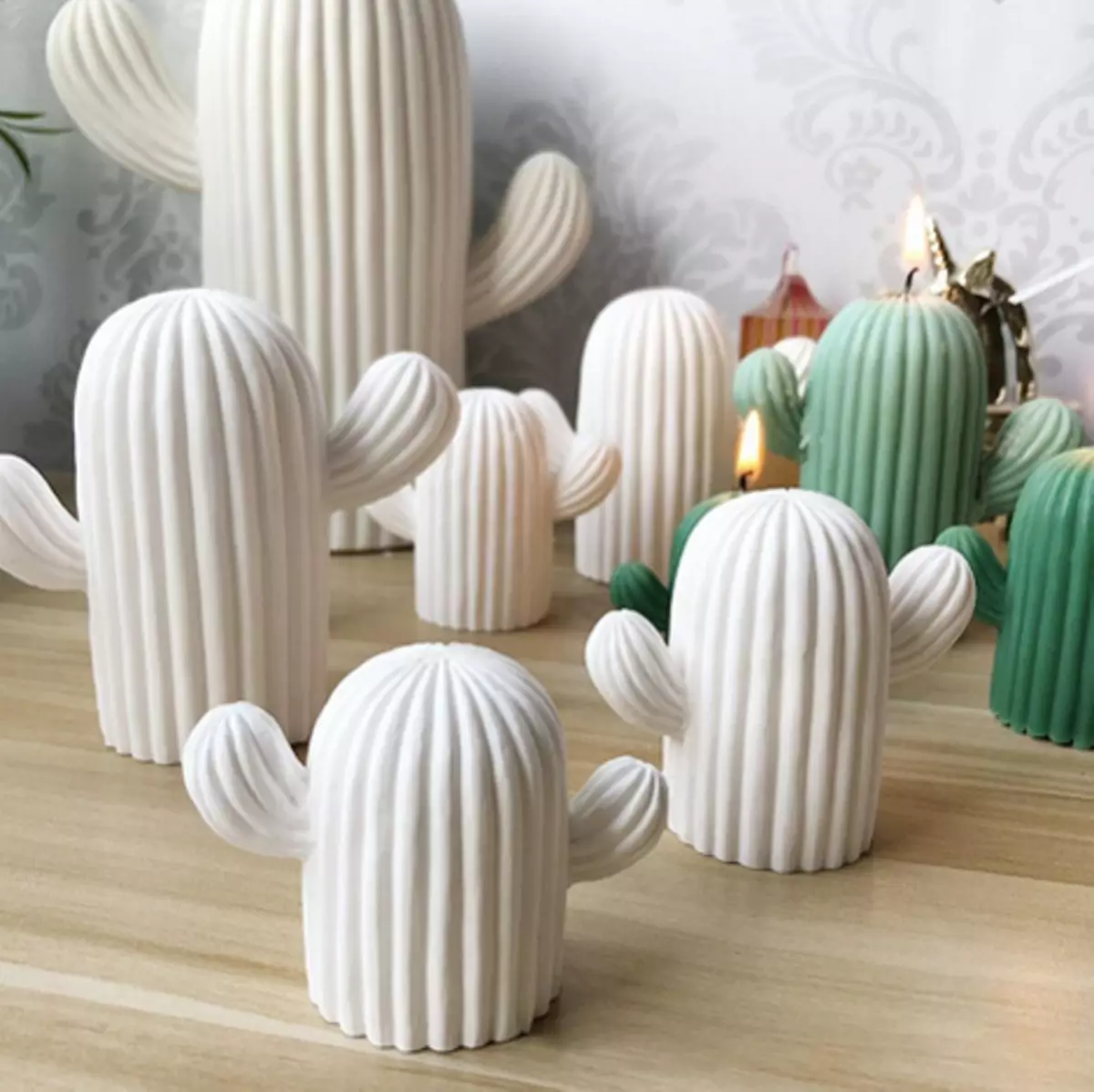 Candles Cacti.