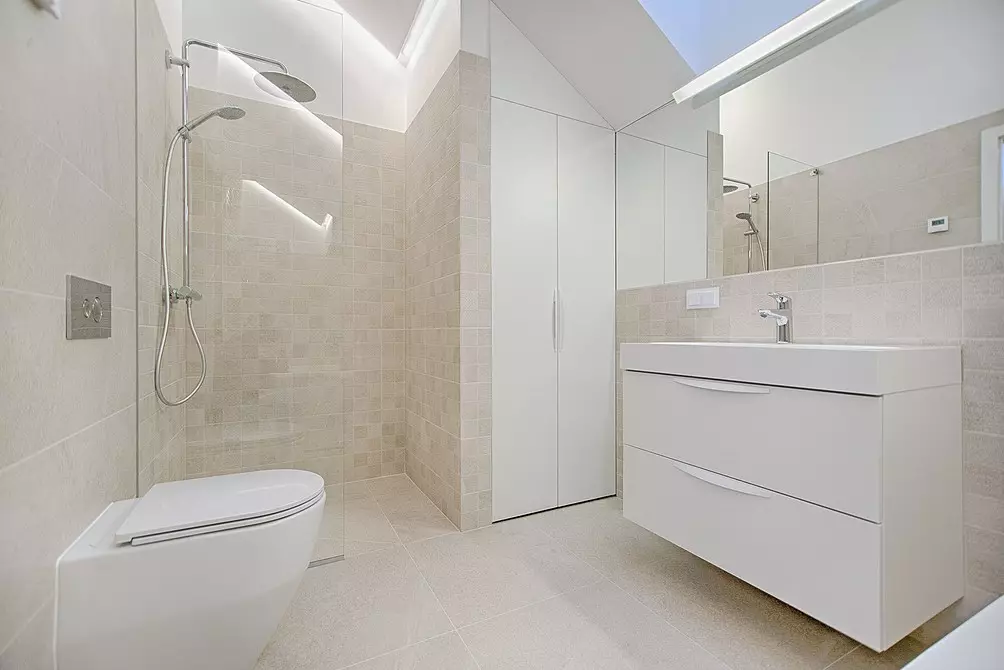 Vonios kambarys su šiuolaikiniu stiliumi: 10 atitinkamos tendencijos 8198_132