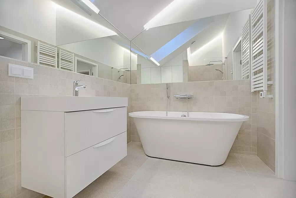 Vonios kambarys su šiuolaikiniu stiliumi: 10 atitinkamos tendencijos 8198_134