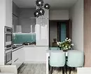 How to create a bright kitchen design of turquoise color and prevent errors? 8228_151