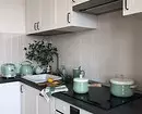 Comment créer une conception de cuisine brillante de couleur turquoise et prévenir les erreurs? 8228_99