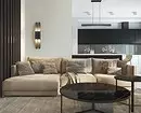 Dizaina dzīvojamā istaba augsto tehnoloģiju stilā: kā padarīt to ērtāku? 8235_104