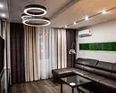 Dizaina dzīvojamā istaba augsto tehnoloģiju stilā: kā padarīt to ērtāku? 8235_113
