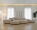 Дизајн дневна соба во високотехнолошки стил: Како да се направи поудобно? 8235_115