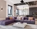 Dizaina dzīvojamā istaba augsto tehnoloģiju stilā: kā padarīt to ērtāku? 8235_3
