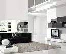 Dizaina dzīvojamā istaba augsto tehnoloģiju stilā: kā padarīt to ērtāku? 8235_38
