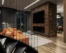 Design Dnevna soba v visokotehnološkem slogu: Kako narediti bolj udobno? 8235_48