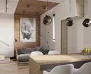 Dizaina dzīvojamā istaba augsto tehnoloģiju stilā: kā padarīt to ērtāku? 8235_9