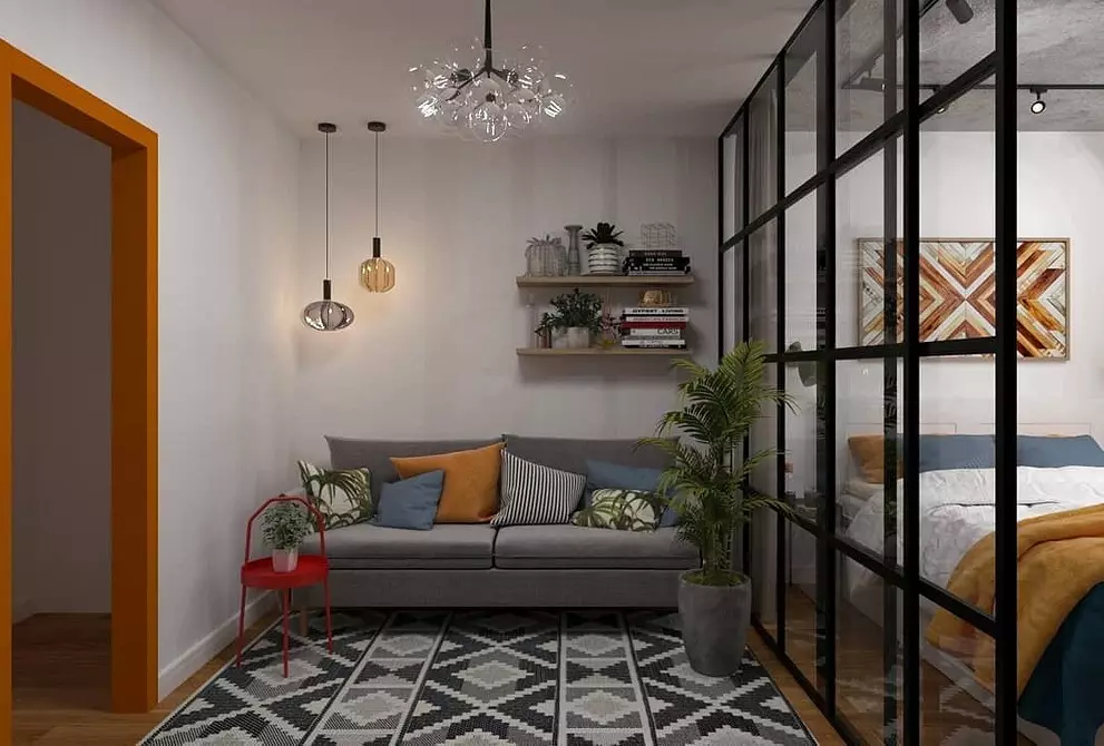 Două stiluri populare: Cum se combină loft și scand într-un singur interior 823_21