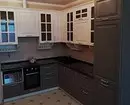 Pinagsamang Kitchens: Paano Pagsamahin ang Banayad na Tuktok at Madilim na Ibaba 8243_21