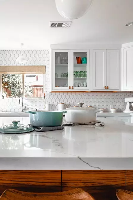 Cocina brillante en estilo clásico: cómo crear un interior que no complique. 8253_171