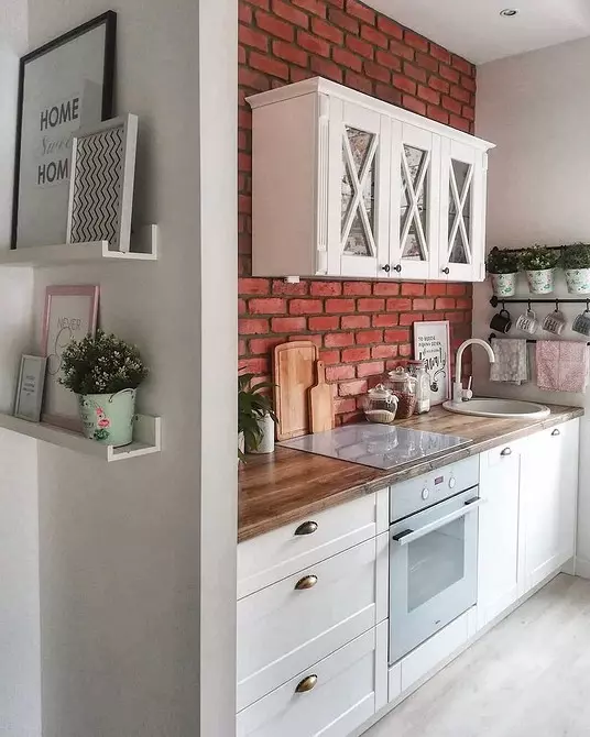 So erstellen Sie ein schönes Design der Küche im Loft-Stil auf einem beliebigen Platz 8273_143