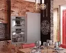 Cum se creează un design frumos de bucătărie în stilul de mansardă pe orice pătrat 8273_25