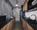 Herhangi bir karede loft tarzı mutfağın güzel bir tasarım nasıl oluşturulur 8273_29