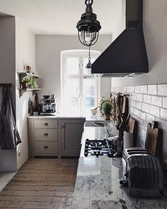 So erstellen Sie ein schönes Design der Küche im Loft-Stil auf einem beliebigen Platz 8273_83