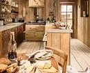 Кујна дизајн во дрвена куќа (66 фотографии) 8281_10