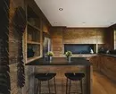 Design della cucina in legno di legno (66 foto) 8281_54
