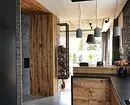 Kitchen Design in Wooden House (66 photos) 8281_93