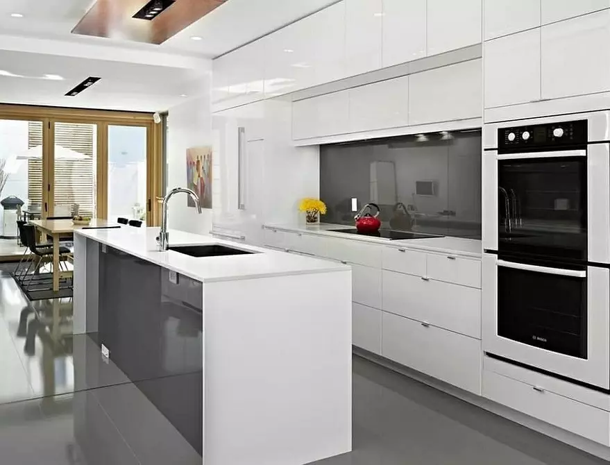 Kitchen Design in High Tech Style (66 foto's) 8302_57