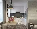 Reamenajarea unui apartament cu 3 dormitoare în Hrușciov: subtilitatea de coordonare și 35 exemple 8333_67