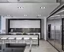 طراحی آشپزخانه سیاه و سفید: 80 کنتراست و ایده های بسیار شیک 8339_148