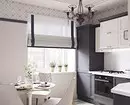 طراحی آشپزخانه سیاه و سفید: 80 کنتراست و ایده های بسیار شیک 8339_151