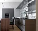 سیاہ اور سفید باورچی خانے کے ڈیزائن: 80 متضاد اور بہت سجیلا خیالات 8339_22