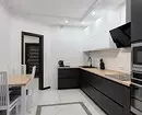 黒と白のキッチンのデザイン：80対照と非常にスタイリッシュなアイデア 8339_3