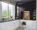Mustavalkoinen keittiön muotoilu: 80 kontrastia ja erittäin tyylikkäitä ideoita 8339_36