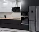سیاہ اور سفید باورچی خانے کے ڈیزائن: 80 متضاد اور بہت سجیلا خیالات 8339_6