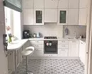 طراحی آشپزخانه سیاه و سفید: 80 کنتراست و ایده های بسیار شیک 8339_79