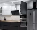 黒と白のキッチンのデザイン：80対照と非常にスタイリッシュなアイデア 8339_8