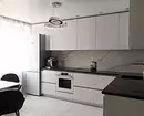 طراحی آشپزخانه سیاه و سفید: 80 کنتراست و ایده های بسیار شیک 8339_94