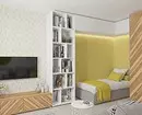 Vi erklærede design af soveværelset på 18 kvadratmeter. m i 4 trin 8350_42