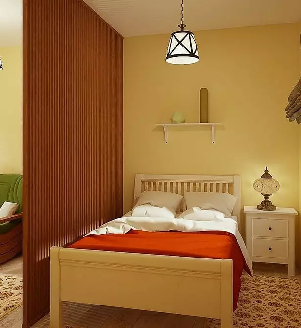 Ние го прогласи дизајнот на спалната соба од 18 квадратни метри. m во 4 чекори 8350_51