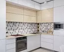 Nhà bếp màu trắng xám: Mẹo về thiết kế phù hợp và 70 ví dụ 8364_45