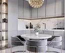 Szürke-fehér konyha: Tippek a megfelelő kialakítás és 70 példa 8364_70