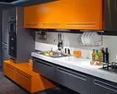 內部的橙色廚房：我們拆卸優點，缺點和成功的顏色組合 8372_19