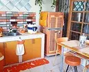 Cozinha alaranjada no interior: Desmontamos os prós, contras e combinações de cor bem-sucedidas 8372_24