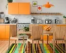 Cuisine orange à l'intérieur: nous désassemblons les avantages, les inconvénients et les combinaisons de couleurs réussies 8372_35