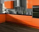Cozinha alaranjada no interior: Desmontamos os prós, contras e combinações de cor bem-sucedidas 8372_39